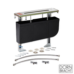 Dornbracht Perfecto système de montage pour robinets de baignoire 3 et 4 trous montage sur rebord carrelé 1/2 0481226