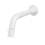 Hotbath Cobber Robinet de lave-mains encastré - bec 18,6 cm - raccourcissable - blanc mat SW74509