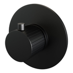 BRAUER Stripe Mitigeur thermostatique encastrable - parties encastrées et apparentes - noir mat SW1435116