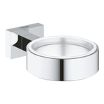 GROHE Essentials Cube Support mural pour gobelet, distributeur de savon ou porte savon chrome 0438164