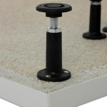 Crosswater Showertray Douchebak poten - voor vierkant of rechthoek douchebak 16stuks - zwart SW31108