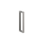 Crosswater Asura poignée - 34cm - martelé - inox brossé SW1176421