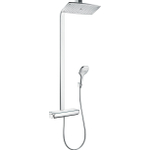 Hansgrohe Raindance e - select e - 360 - showerpipe - ecostat - ecosmart - thermostaat - hoogglans chroom GA45152