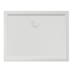 Xenz mariana receveur de douche 90x70x4cm rectangulaire acrylique blanc SW379086