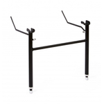 Handicare ensemble de doubles pieds de support pour siège de douche anthracite RAL 7028 SW66074