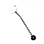 Handicare Linido levier de commande pour miroir inclinable INOX blanc 0607131