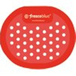 FrescoBlue Grille d'urinoir boîte à 10 pièces rouge SW48347
