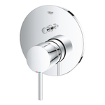 GROHE Atrio New Partie de finition pour robinet bain encastrable avec inverseur chrome SW236906