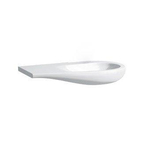 Laufen Alessi One lavabo-plan pour meuble 90x50x16.5cm sans trou de robinet vasque à droite. surface de dépose à gauche incl. bonde céramique lcc-blanc 0192303