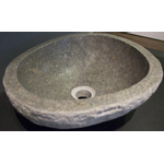 QeramiQ Specials Vasque à poser forme organique 35 à 45cm basalte SW20695