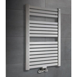 HR Badmeubelen Base Designradiator - 56.5x6.6x121cm - middenaansluiting - 572 Watt - quartz SW8724