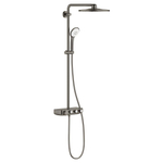 Grohe Euphoria SmartControl Regendoucheset hoofddouche 31cm - hannddouche rond - brushed hard graphite (antraciet) SW439093