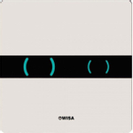 Wisa Xs eos plaque de commande infrarouge df avec led blanc SW48428