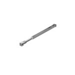 Fortifura Galeria verstelbare stabilisatiestang - 73-120cm - hoogglans chroom SW1210973