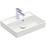 Villeroy & Boch COLLARO Lave-main WC 50x15x8.5cm avec trop-plein 1 trou de robinet Blanc Alpin SW358368