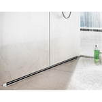 Viega Advantix Vario caniveau de douche mural élément de base en plastique recoupable 300 1200mm garde d'eau 50mm profondeur d'encastrement 90 160mm SW61788