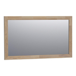 Saniclass natural wood Spiegel - 120x70cm - zonder verlichting - rechthoek - grey oak SW3910