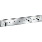 Hansgrohe Rainselect Afbouwdeel - voor inbouw douchekraan - thermostatisch - voor 4 functies - 59.8x9cm - thermostaat - hoogglans chroom SW157090