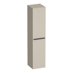 BRAUER Elevate armoire de salle de bains - 160x35x35cm - sans poignées rapportées - 2 portes - ouverture à gauche ou à droite - beige mat SW1200057