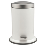 Sealskin Acero Poubelle à pédale 3 litres autoportante Blanc CO361732410