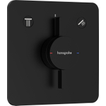 Hansgrohe DuoTurn Q Inbouw mengkraan - voor 2 functies - mat zwart SW918566