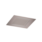 Hotbath Mate Tête de douche - carré - 50x50cm - cascade - éclairage LED - Cuivre brossé PVD SW1117703