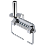 Geesa Standard Porte-rouleau de papier toilette sans clapet avec ressort et Porte-rouleau de réserve Chrome 0650307