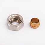 Klem de raccord Heimeier 3/4"15mmx1 nickelé SW101301