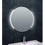 Wiesbaden Round spiegel rond met LED, dimbaar en spiegelverwarming 60 cm SW106361