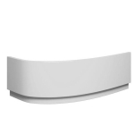 Riho Lyra Tablier de baignoire 140cm acrylique pour baignoire d'angle gauche Blanc SW69022