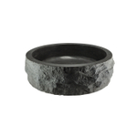Wiesbaden Raw Waskom rond hamerslag - 40x12cm hardsteen gezoet SW110884