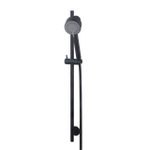 Wiesbaden Unimatch Cadans glijstangset compleet - met handdouche - 3 standen - diameter 8cm - mat zwart SW161901