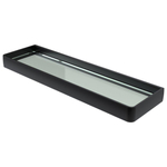 Haceka Aline Étagère aluminium Noir mat SW653939