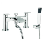 Crosswater Flow Staande badkraan - met badset - hoogglans chroom SW20951