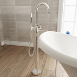Crosswater Fusion Vloerstaande badkraan - hoogglans chroom SW20963