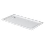 Duravit D-code Kunststof douchebak acryl rechthoekig - zonder paneel - 150x75cm - met afvoergat - diameter 90mm - wit 0295849