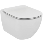 Ideal Standard Tesi hangtoilet – AquaBlade – diepte 53,5 cm – met softclose zitting – Silk White mat SW523356