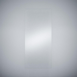 Wiesbaden Slim Paroi de douche 90x200cm avec verre Nano 8mm clair sans profilé et barre de renfort SW203908