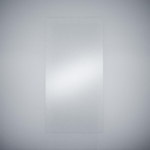 Wiesbaden Slim losse glaswand - 100x200cm - helder glas - 8mm - anti-kalk coating - zonder profiel en stabilisatiestang SW203909