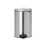 Brabantia NewIcon Pedaalemmer - 20 liter - kunststof binnenemmer - matt steel fingerprint proof SW1117473