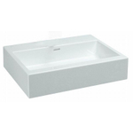 Laufen Living City lavabo 60x46x15,5cm sans trou de robinet avec trop-plein céramique blanc 0081270