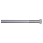 Sealskin Barre de douche à coincer ronde 20mm ajustable 155cm à 255cm aluminium mat CO275550405