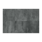 Ceralto Quinto Accent Vloertegel - 60x60cm - 10.0mm - gerectificeerd - Coal SW93911