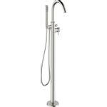 Crosswater MPRO Mike Pro badkraan - vrijstaand - 111.6cm - met uitloop - 23.8cm - inclusief handdoucheset - chroom SW209337