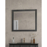 Saniclass Holz Base Miroir - 80x70cm - noir brun SW773969