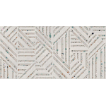 Terravito Hovano Carrelage mural - 60x120cm - rectifié - blanc mat SW928406