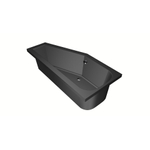 Xenz Lagoon Hoekbad - 160x75x48 - afvoer Midden - Links - Compact - acryl - ebony SW102957