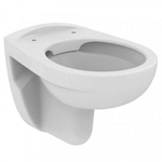Ideal Standard Eurovit WC suspendu à chasse profonde sans bride 35.5x52cm blanc SW228316