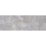 SAMPLE Metropol Iconic Decortegel 30x90cm 10.6mm gerectificeerd Grey SW976491