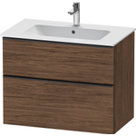 Duravit D-neo Meuble sous vasque 81x46.2x62.5cm 1 tiroir Noyer (foncé) mat SW640838